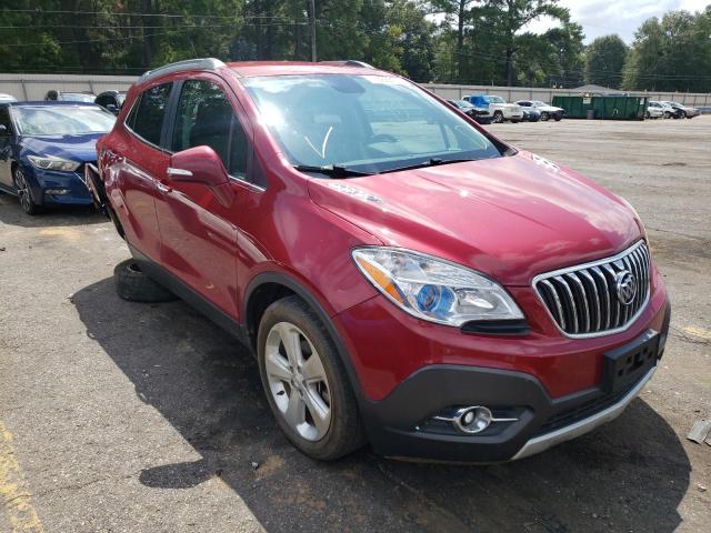 KL4CJCSB9FB125970 - 2015 BUICK ENCORE RED photo 4