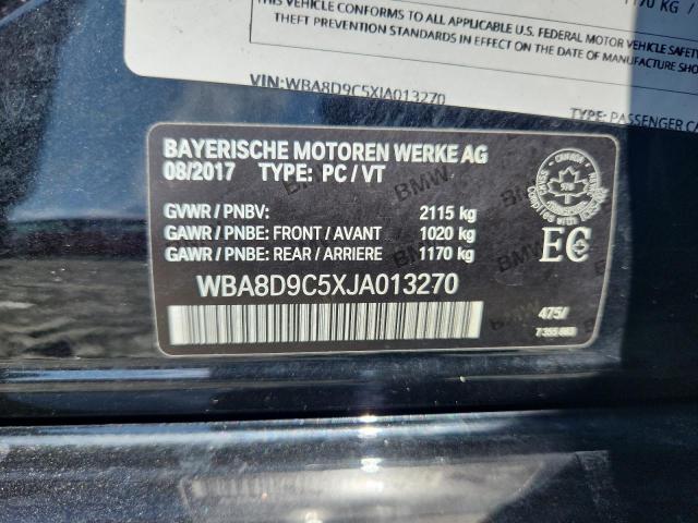 WBA8D9C5XJA013270 - 2018 BMW 330 XI 黑色 照片 13
