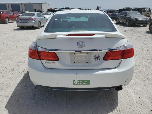 1HGCR2F34DA167933 - 2013 HONDA ACCORD LX WHITE photo 6