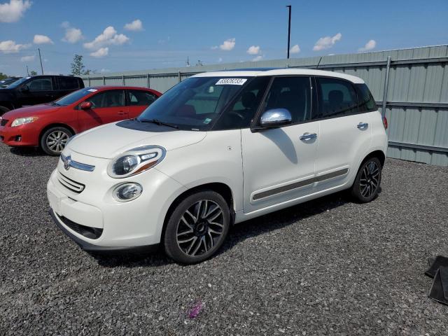 ZFBCFACH1EZ005815 - 2014 FIAT 500L LOUNGE WHITE photo 1