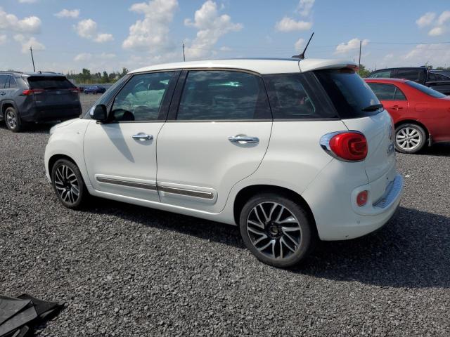 ZFBCFACH1EZ005815 - 2014 FIAT 500L LOUNGE WHITE photo 2