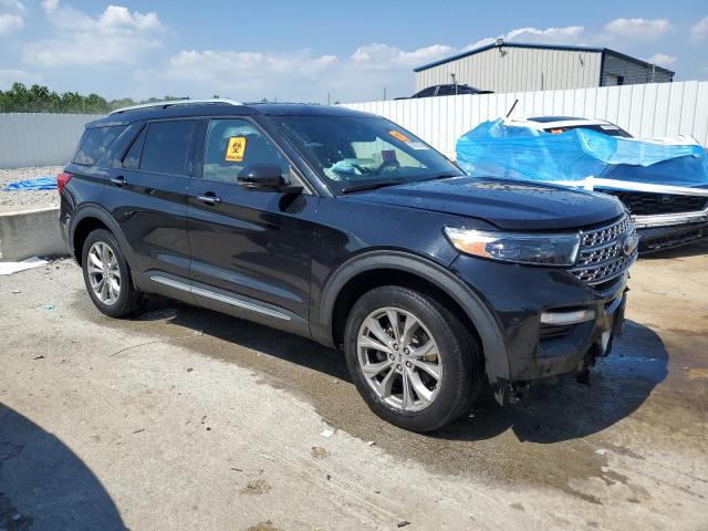1FMSK8FH8LGC03496 - 2020 FORD EXPLORER LIMITED შავი ფოტო 4