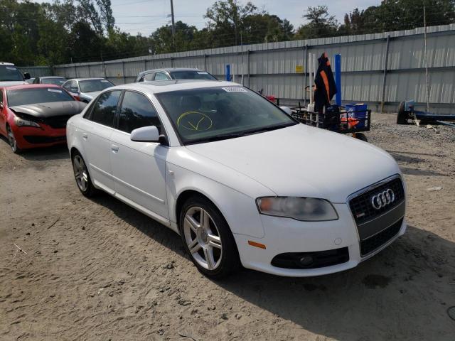 WAUAF78E48A066131 - 2008 AUDI A4 2.0T WHITE photo 1