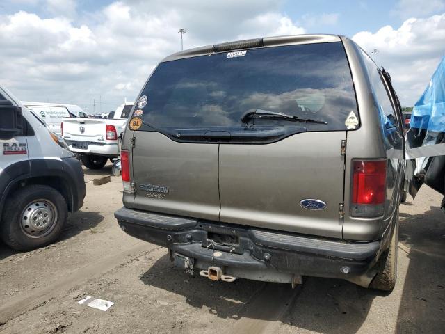 1FMSU43P24EA29890 - 2004 FORD EXCURSION LIMITED TAN photo 3