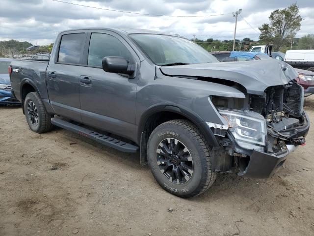 1N6AA1ED6MN500026 - 2021 NISSAN TITAN SV GRAY photo 4