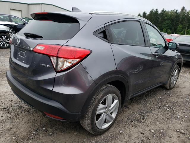 3CZRU6H78KM723024 - 2019 HONDA HR-V EXL GRAY photo 3