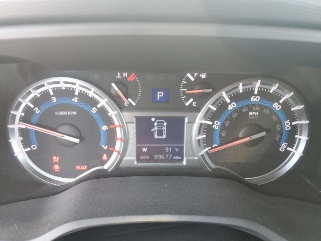 JTEBU5JR4K5612162 - 2019 TOYOTA 4RUNNER SR5/SR5 PREMIUM Արծաթագույն լուսանկար 9