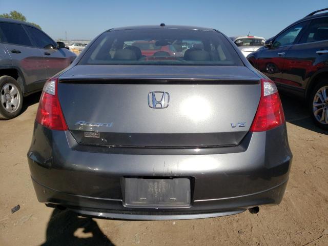 1HGCS22888A010403 - 2008 HONDA ACCORD EXL GRAY photo 6