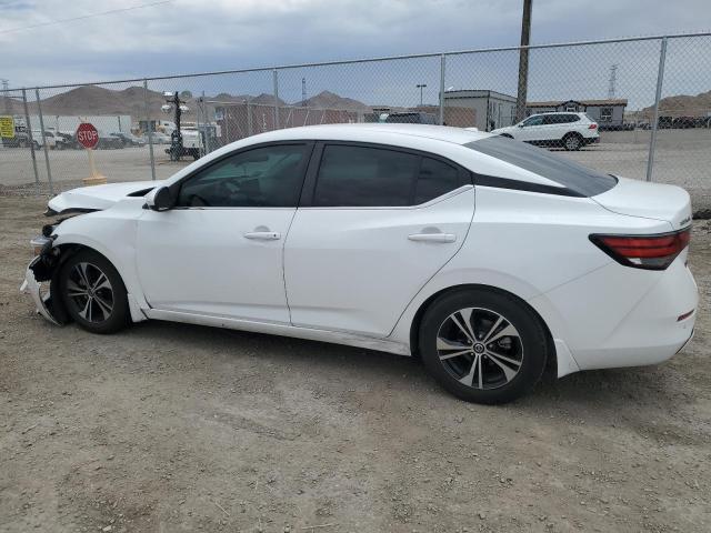 3N1AB8CVXMY229160 - 2021 NISSAN SENTRA SV WHITE photo 2