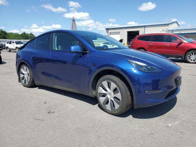 7SAYGAEE4PF700174 - 2023 TESLA MODEL Y ლურჯი ფოტო 4