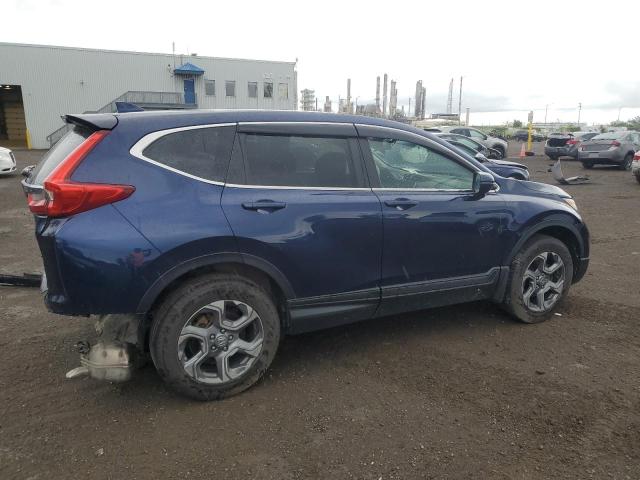 2HKRW2H88JH106454 - 2018 HONDA CR-V EXL BLUE photo 3