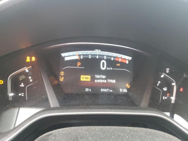 2HKRW2H88JH106454 - 2018 HONDA CR-V EXL BLUE photo 9