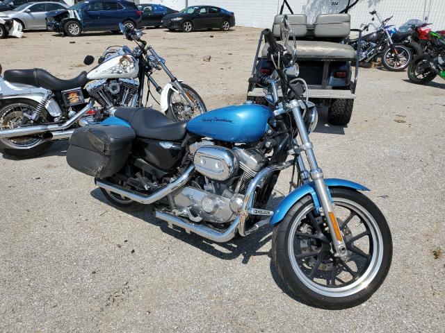 1HD4CR219BC438759 - 2011 HARLEY-DAVIDSON XL883 L BLUE photo 1