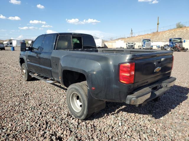 1GCJK39215E242326 - 2005 CHEVROLET SILVERADO K3500 BLACK photo 2