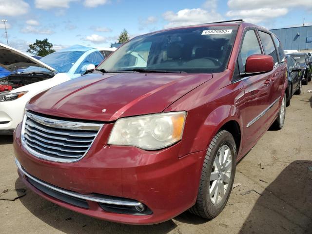 2C4RC1BG4ER270635 - 2014 CHRYSLER TOWN & COU TOURING 红色 照片 1