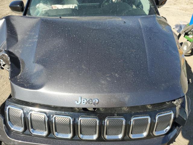 3C4NJDCB0NT161594 - 2022 JEEP COMPASS LIMITED ნაცრისფერი ფოტო 12