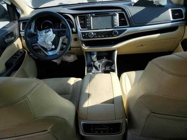 5TDJKRFHXGS302287 - 2016 TOYOTA HIGHLANDER XLE CHARCOAL photo 8