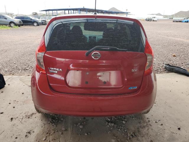 3N1CE2CP3EL378457 - 2014 NISSAN VERSA NOTE S RED photo 6