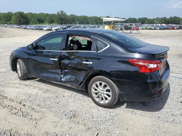 3N1AB7AP2KY254646 - 2019 NISSAN SENTRA S BLACK photo 2