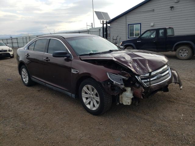 1FAHP2DW2AG125203 - 2010 FORD TAURUS SE MAROON photo 4