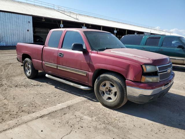 1GCEC19Z07Z180137 - 2007 CHEVROLET SILVERADO C1500 CLASSIC MAROON photo 4