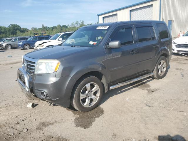 5FNYF4H57DB041970 - 2013 HONDA PILOT EXL GRAY photo 1