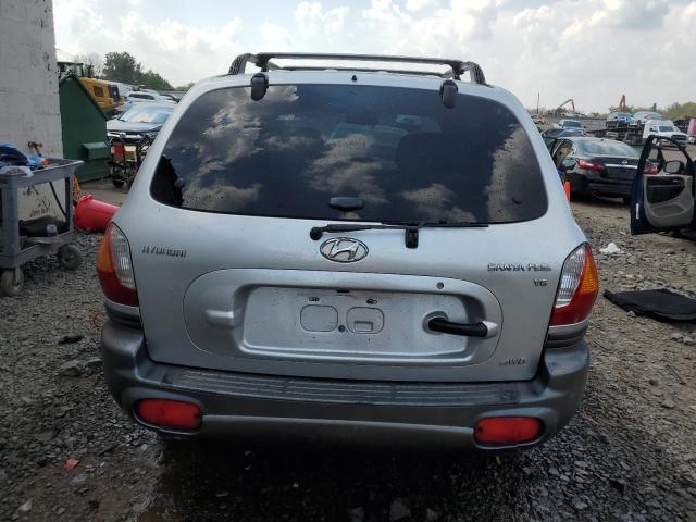 KM8SC73D92U293878 - 2002 HYUNDAI SANTA FE GLS SILVER photo 6