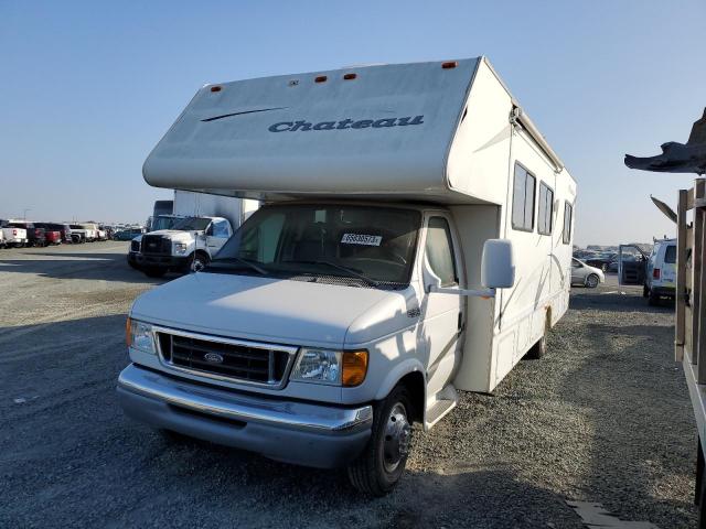 1FDXE45S43HB27384 - 2004 CHAT MOTORHOME E450 SUPER DUTY CUTAWAY VAN WHITE photo 2