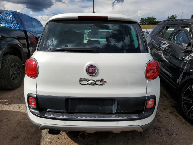 ZFBCFADH7EZ018387 - 2014 FIAT 500L TREKKING WHITE photo 6