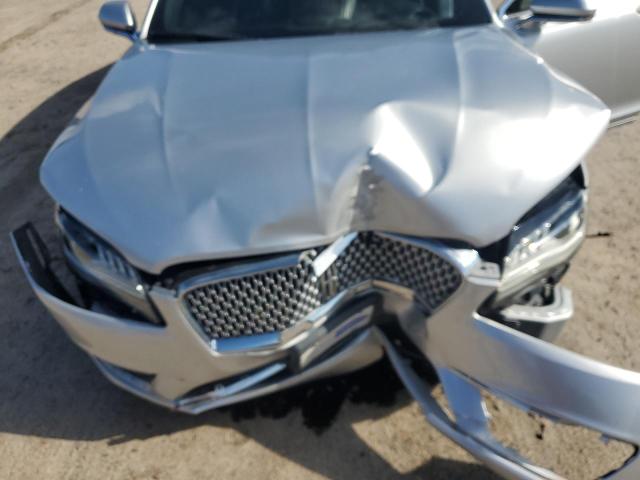 3LN6L5D90HR646329 - 2017 LINCOLN MKZ SELECT ვერცხლისფერი ფოტო 11