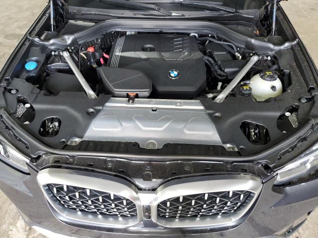 5UX33DT02N9M46658 - 2022 BMW X4 XDRIVE30I GRAY photo 12