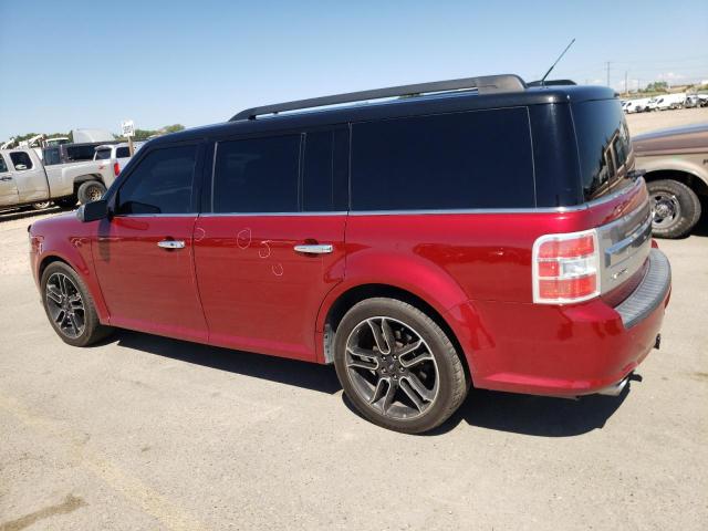 2FMHK6DT5EBD40878 - 2014 FORD FLEX LIMITED RED photo 2