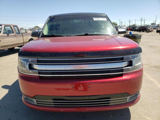 2FMHK6DT5EBD40878 - 2014 FORD FLEX LIMITED RED photo 5