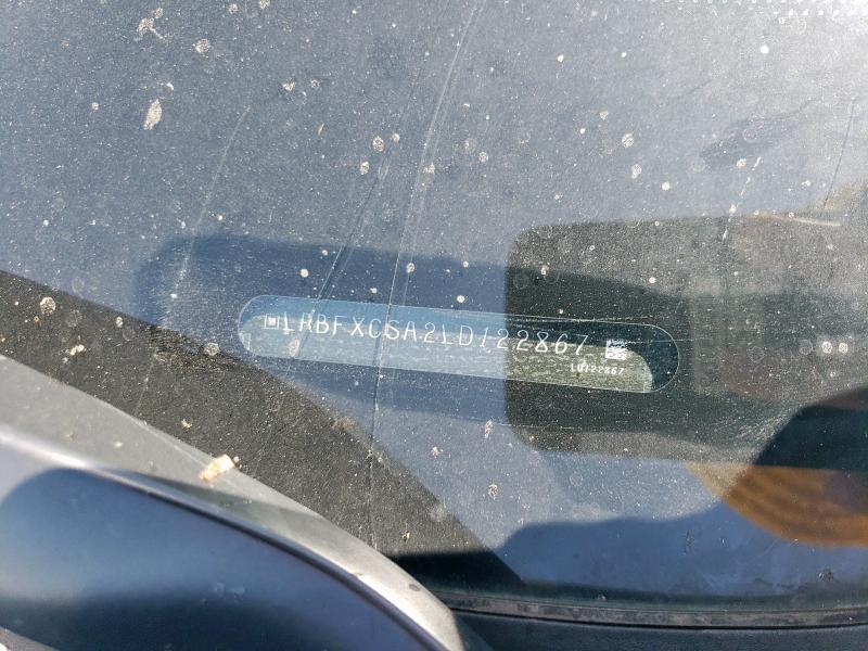 LRBFXCSA2LD122867 - 2020 BUICK ENVISION ESSENCE WHITE photo 13