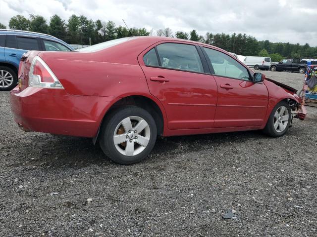 3FAHP07Z19R196990 - 2009 FORD FUSION SE RED photo 3