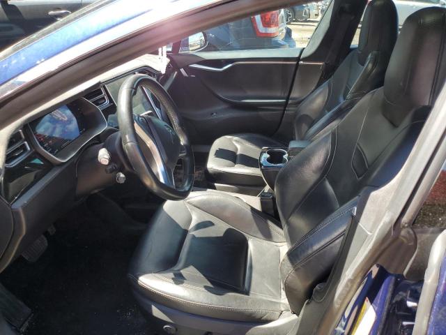5YJSA1E25GF127022 - 2016 TESLA MODEL S Կապույտ լուսանկար 7