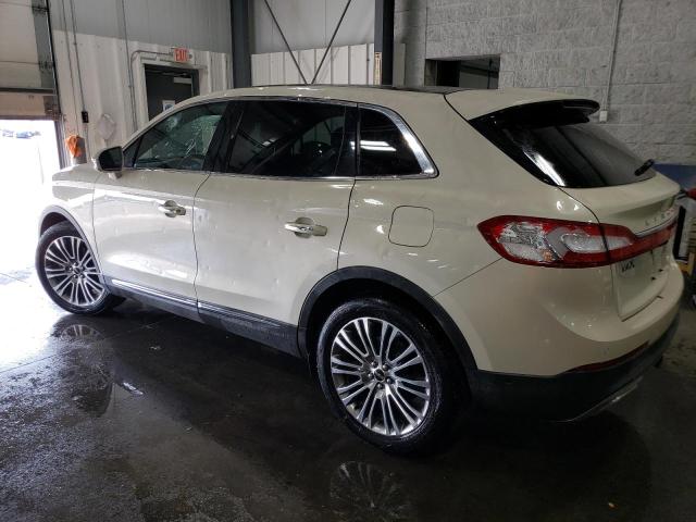 2LMTJ8LR2GBL50032 - 2016 LINCOLN MKX RESERVE კრემისფერი ფოტო 2