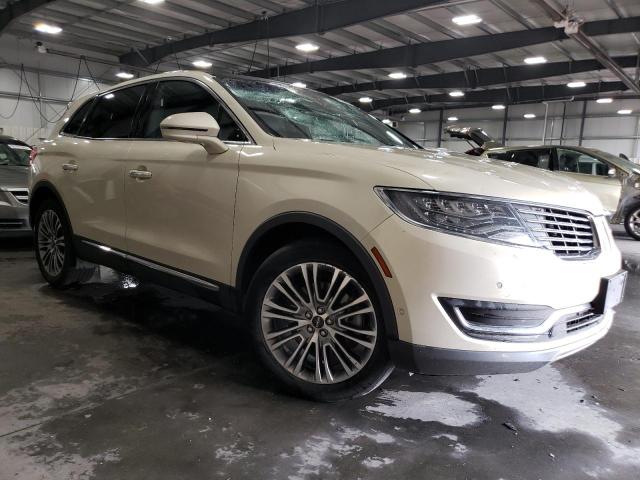 2LMTJ8LR2GBL50032 - 2016 LINCOLN MKX RESERVE კრემისფერი ფოტო 4