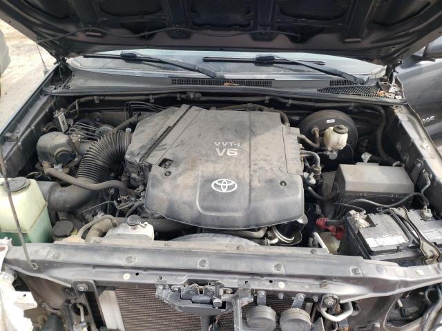 5TFJU4GN4DX036126 - 2013 TOYOTA TACOMA DOUBLE CAB PRERUNNER GRAY photo 11