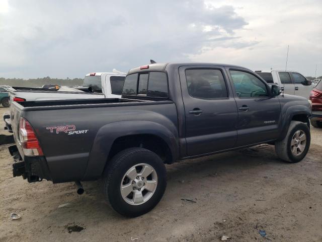 5TFJU4GN4DX036126 - 2013 TOYOTA TACOMA DOUBLE CAB PRERUNNER GRAY photo 3