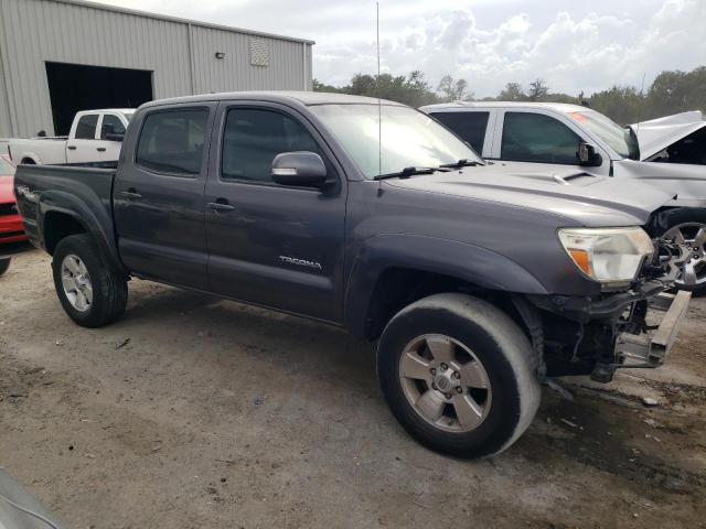 5TFJU4GN4DX036126 - 2013 TOYOTA TACOMA DOUBLE CAB PRERUNNER GRAY photo 4