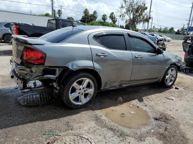 1C3CDZCGXDN582216 - 2013 DODGE AVENGER SXT GRAY photo 3