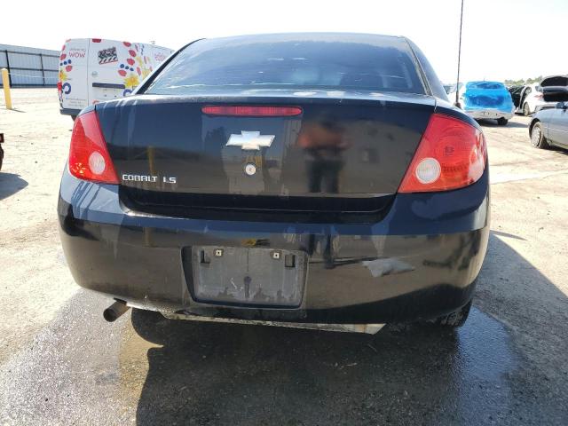 1G1AK55F077319126 - 2007 CHEVROLET COBALT LS BLACK photo 6