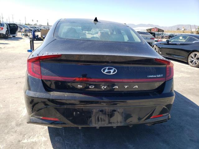 5NPEH4J21LH002188 - 2020 HYUNDAI SONATA LIMITED BLACK photo 6