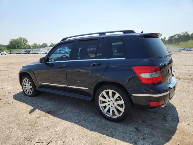 WDCGG8HB8AF292908 - 2010 MERCEDES-BENZ GLK 350 4MATIC BLUE photo 2