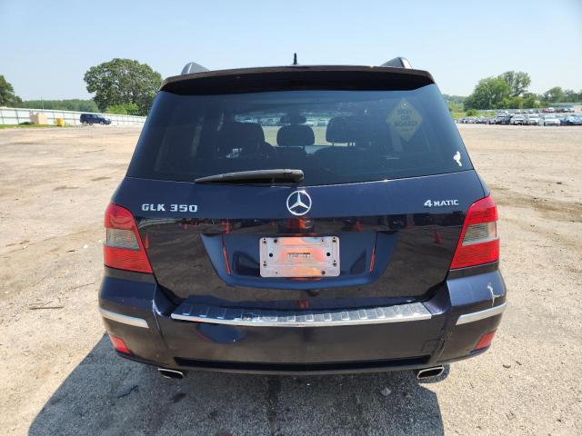 WDCGG8HB8AF292908 - 2010 MERCEDES-BENZ GLK 350 4MATIC BLUE photo 6