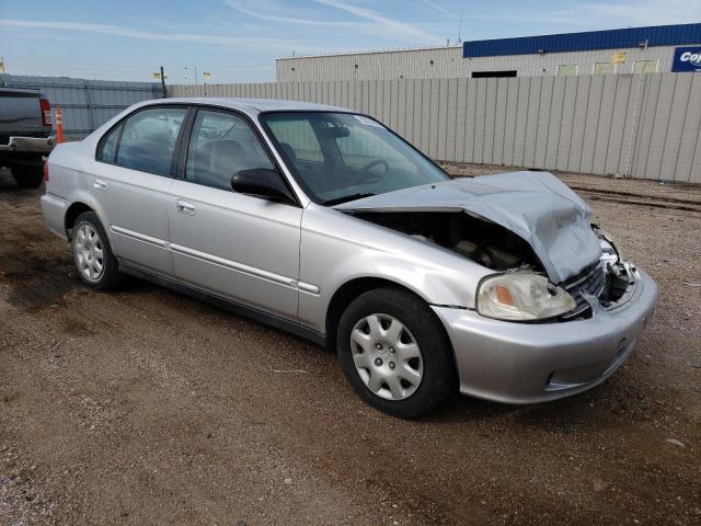 2HGEJ6615YH530253 - 2000 HONDA CIVIC BASE 银色 照片 4