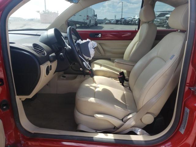 3VWRW3AG2AM027974 - 2010 VOLKSWAGEN NEW BEETLE Rot Foto 7