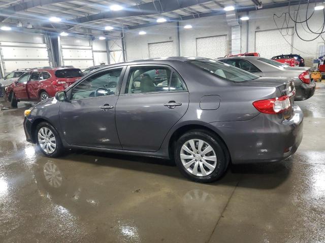 5YFBU4EE3CP049910 - 2012 TOYOTA COROLLA BASE GRAY photo 2