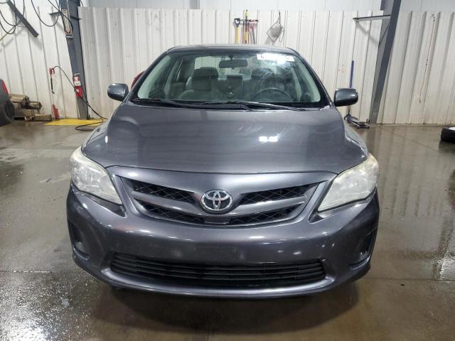 5YFBU4EE3CP049910 - 2012 TOYOTA COROLLA BASE GRAY photo 5